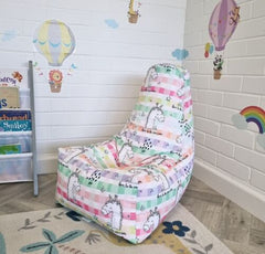 Kids Unicorn Bean Bag Chair Gaming Indoor & Outdoor