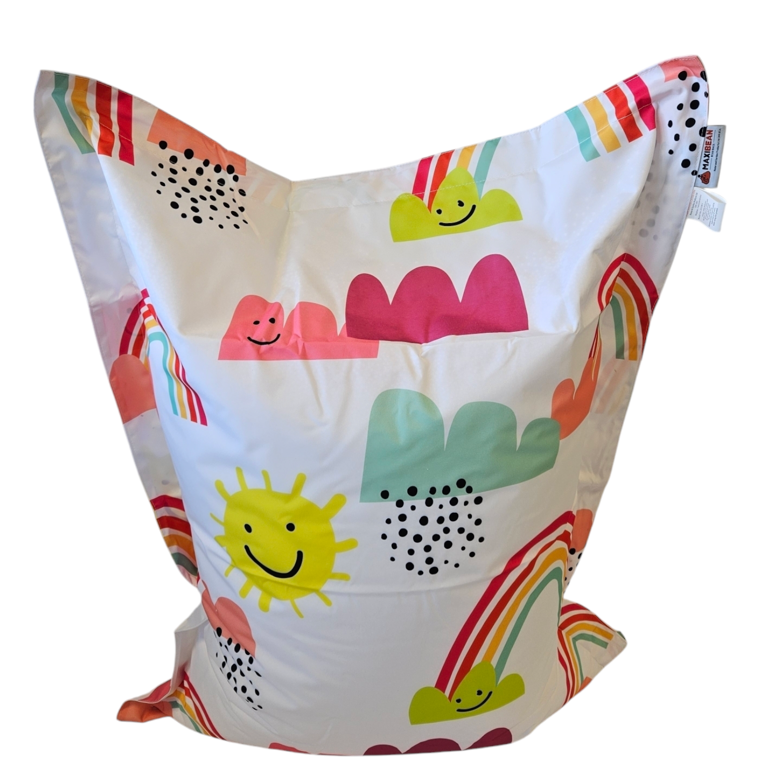 Extra Large Sunny Rainbow Children's Waterproof Beanbag