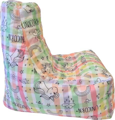 Kids Bean Bag Chair Printed Gaming Indoor & Outdoor