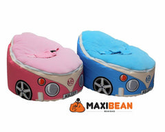 Baby Bean Bag with Adjustable Harness - Car Design