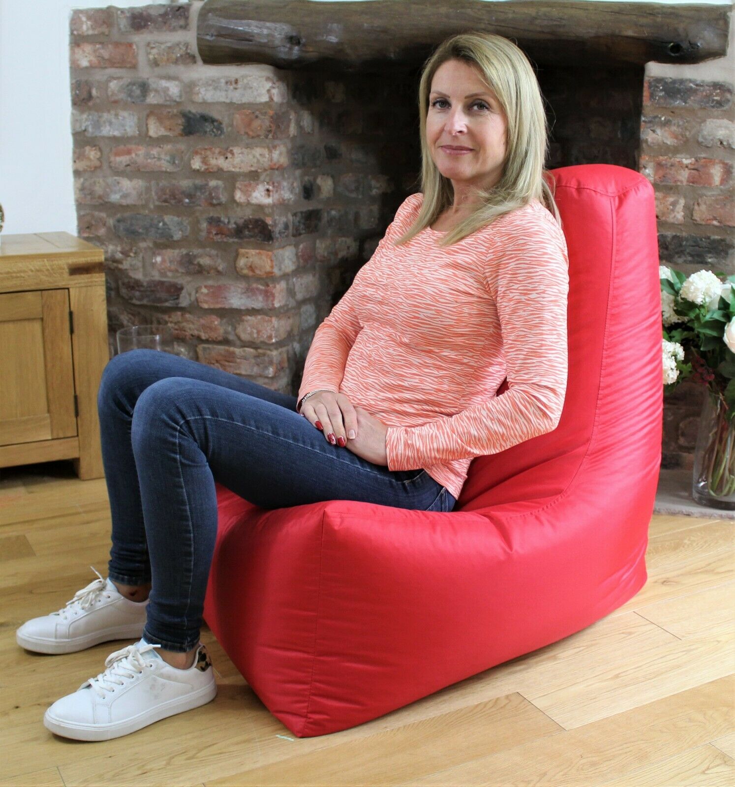 Triangle Adults Beanbag Gaming Chair