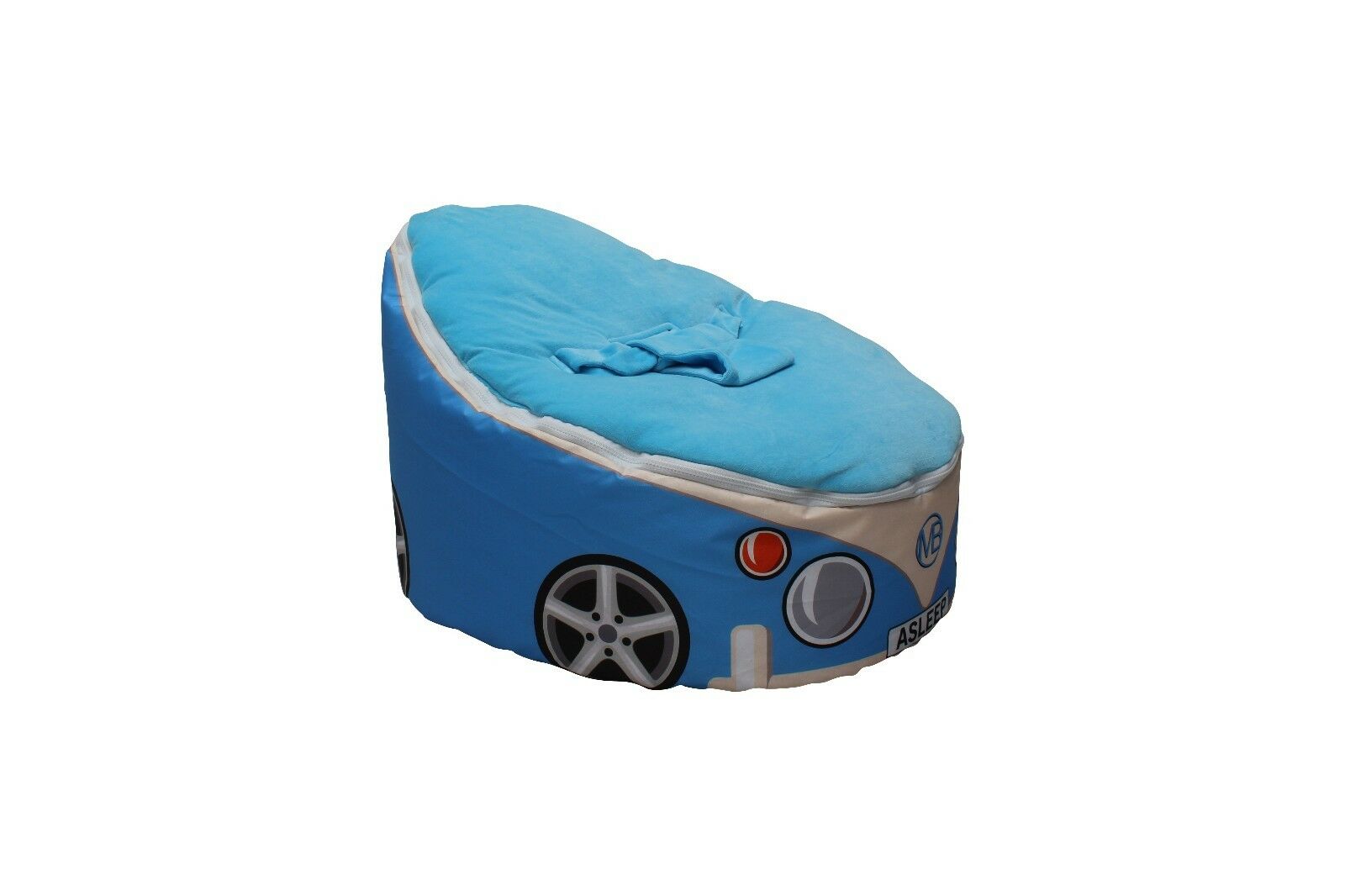 Baby Bean Bag with Adjustable Harness - Car Design